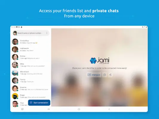 Jami android App screenshot 6