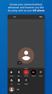 Jami android App screenshot 7