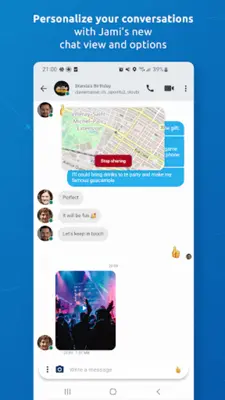 Jami android App screenshot 8
